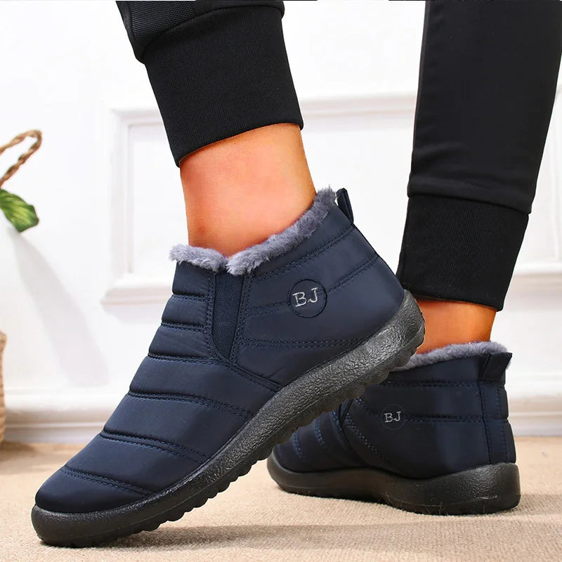 Men's Plus Size Waterproof Sneakers Winter Breathable Soft Shoes Casual Fashion Male Leisure Shoes