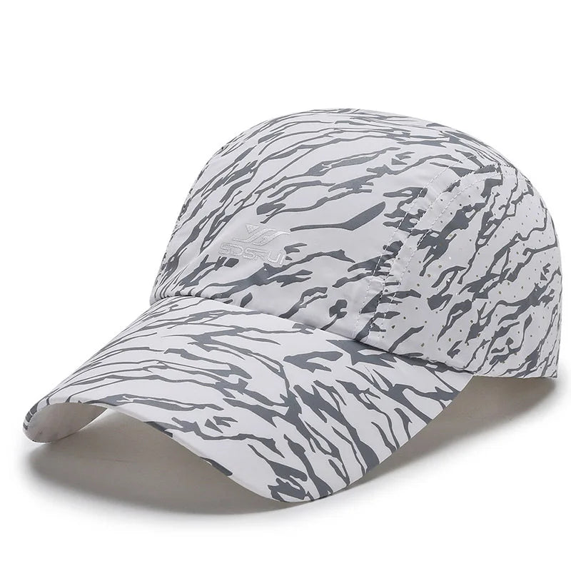 Summer Quick Drying Breathable Thin Women Men's Baseball Cap Outdoor Sports Fishing Travel Cycling Climbing Sun Hat A220