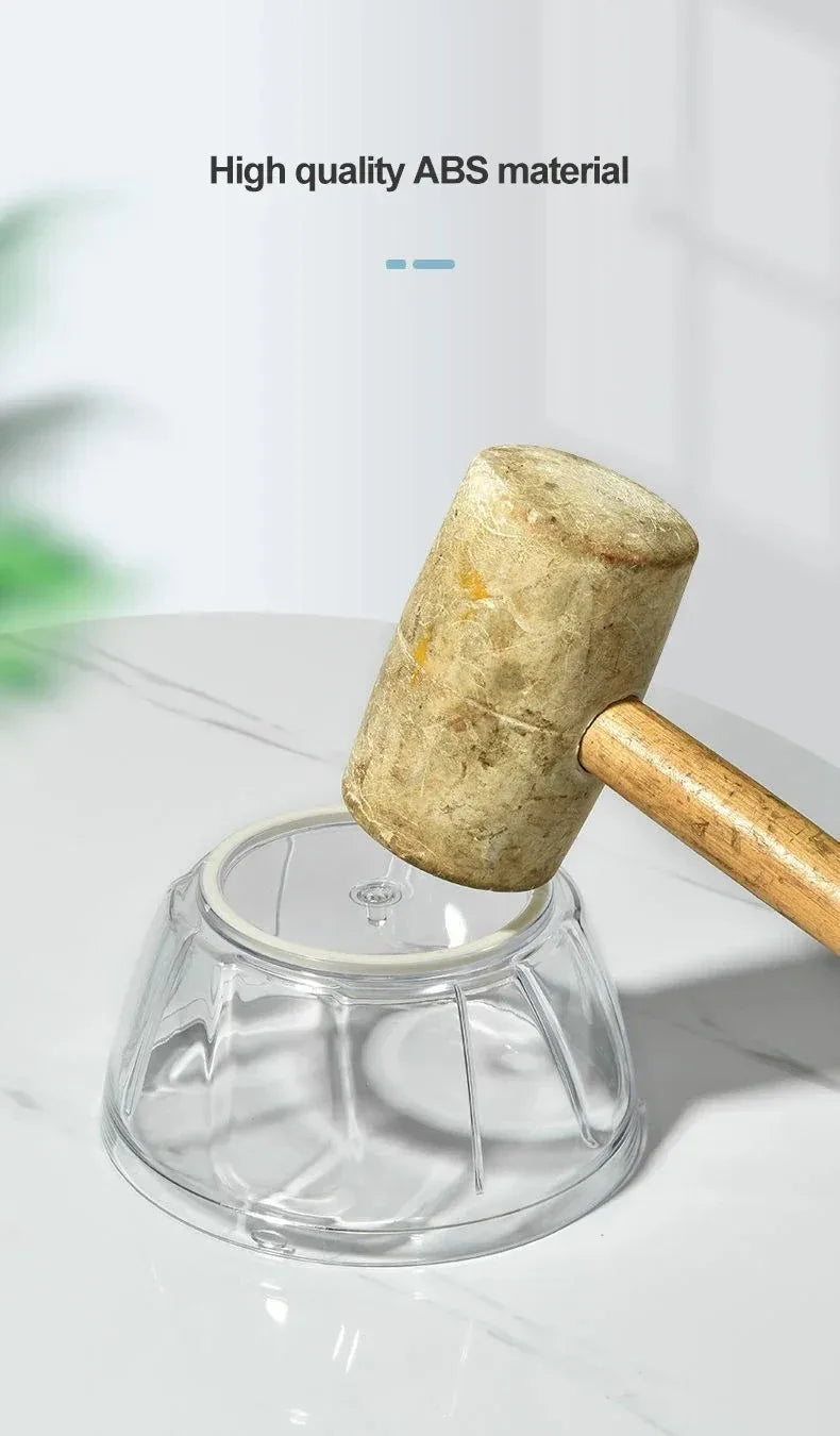 500/900ML handmatige knoflookpers roestvrij staal multifunctionele voedselsnijder zware ergonomische keukenhulp