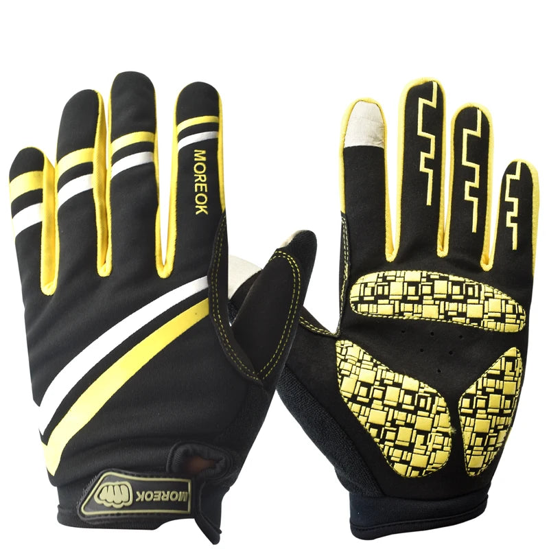 Winter Full Finger Cycling Gloves Warm Fleece Bicycle Road Mountain Bike MTB Sports Touch Screen Gel Gloves for Women Men