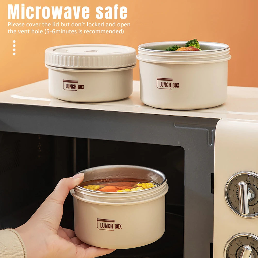 Thermal Lunch Box Portable Japanese Style Bento Box Lunchbox Leakproof Food Container Microwave oven Dinnerware for Students