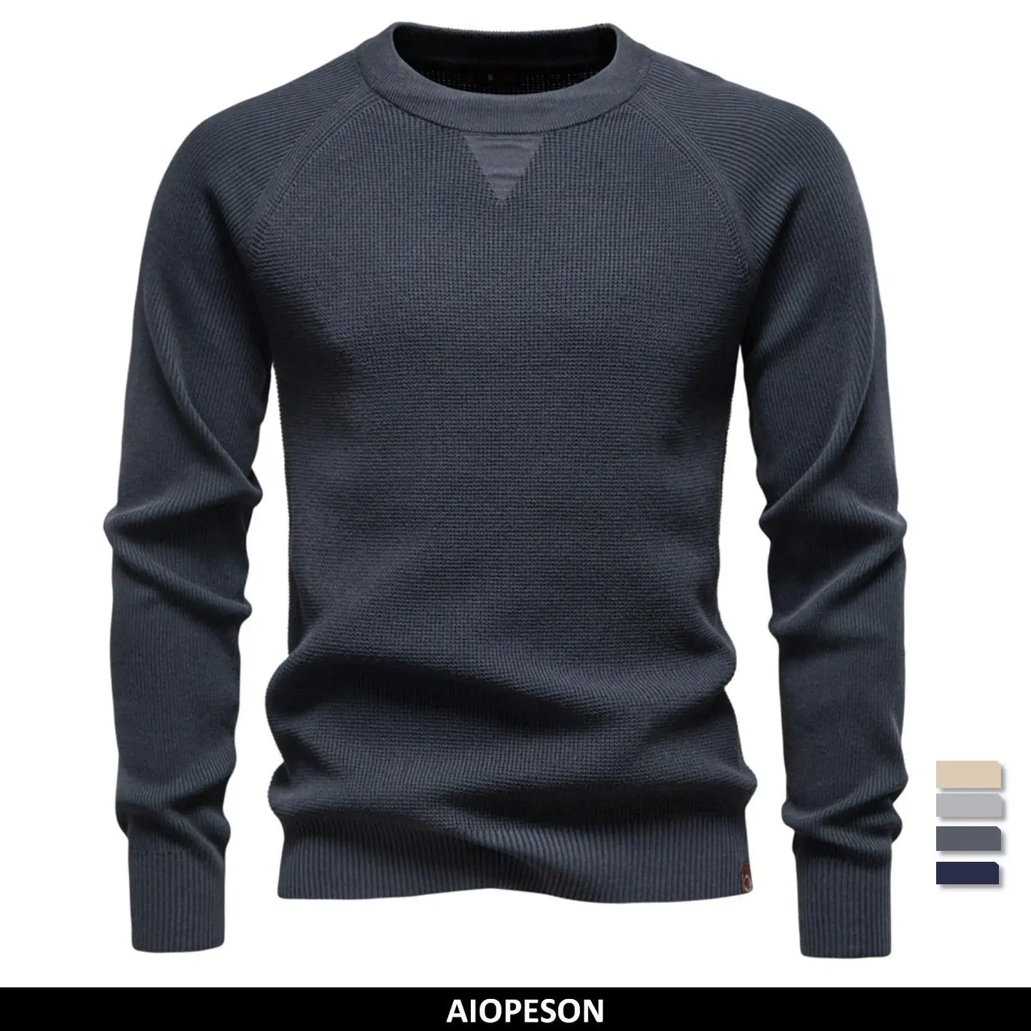 2025 Men's Henley Collar Polo Shirt Solid Colour Long Sleeve Premium Brand Design For Men