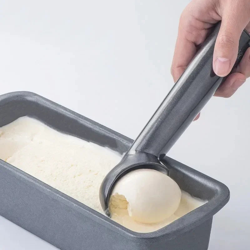 1/2PCS Non-stick Ice Cream Spoons Stainless Steel Fruit Ice Ball Making Tools Handled Dessert Digging Scoop Kitchen Bar Gadgets