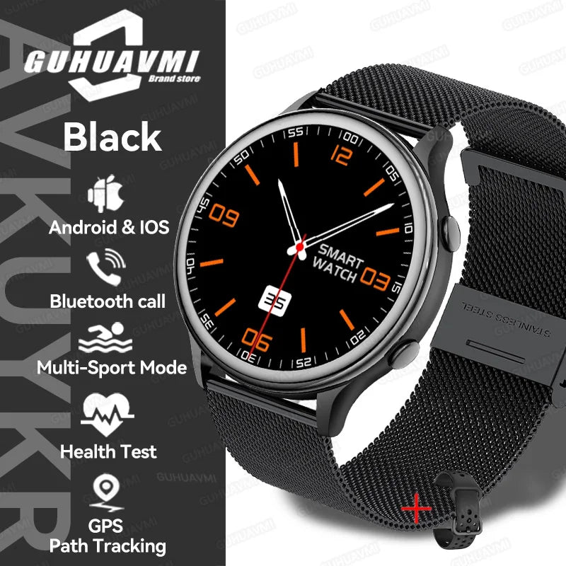2025 Mini Smart Watch Dames 1,27-inch 360*360 AMOLED HD-scherm IP68 Waterdicht Hartslag Bloedzuurstof Smartwatch - Compatibel met HUAWEI IOS