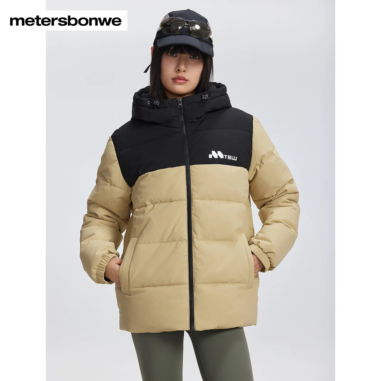 Unisex Winter Hooded Soft Cotton Padded Coat, Drawstring Warm Outerwear Jacket For Men & Women