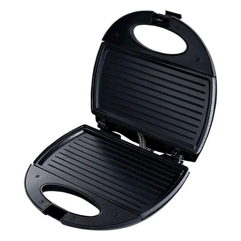 Breakfast Waffle Machine, Sandwich Maker - Electric Toaster & Waffle Maker for Breakfast, Non-Removable, 750W
