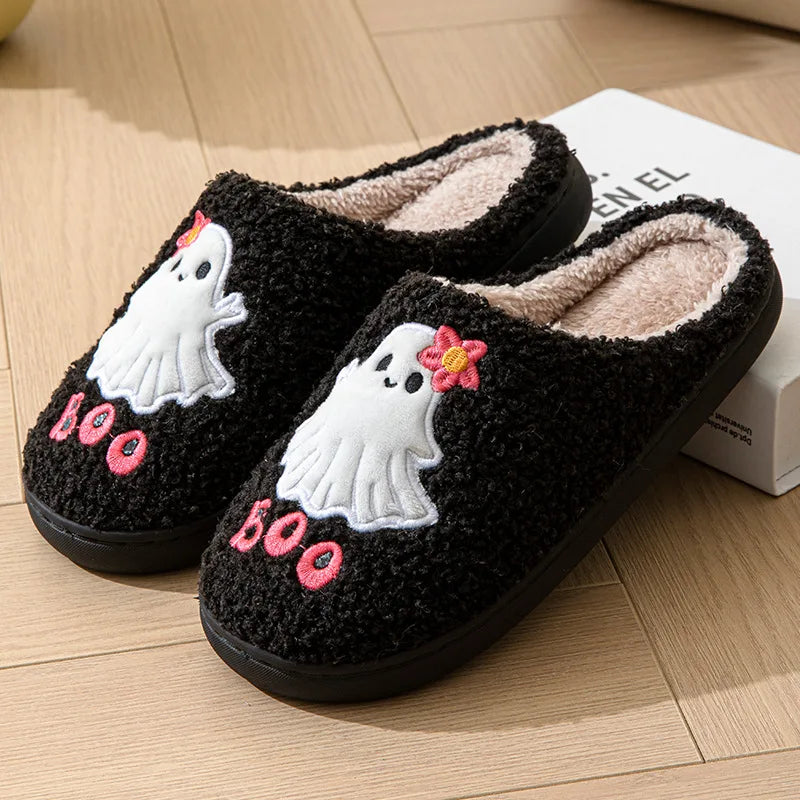 Kids' Slippers House Shoes Cartoon Winter Shoes Warm Anti-Slip Soft Bottom Shoes For Girls Size 36-45