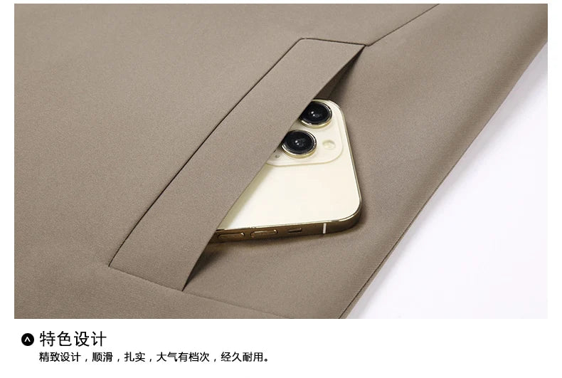 Men's Autumn & Winter Jacket, Clothing Trench Coat, Lapel Single Breasted Straight Business Casual, Male Youth Popular Style