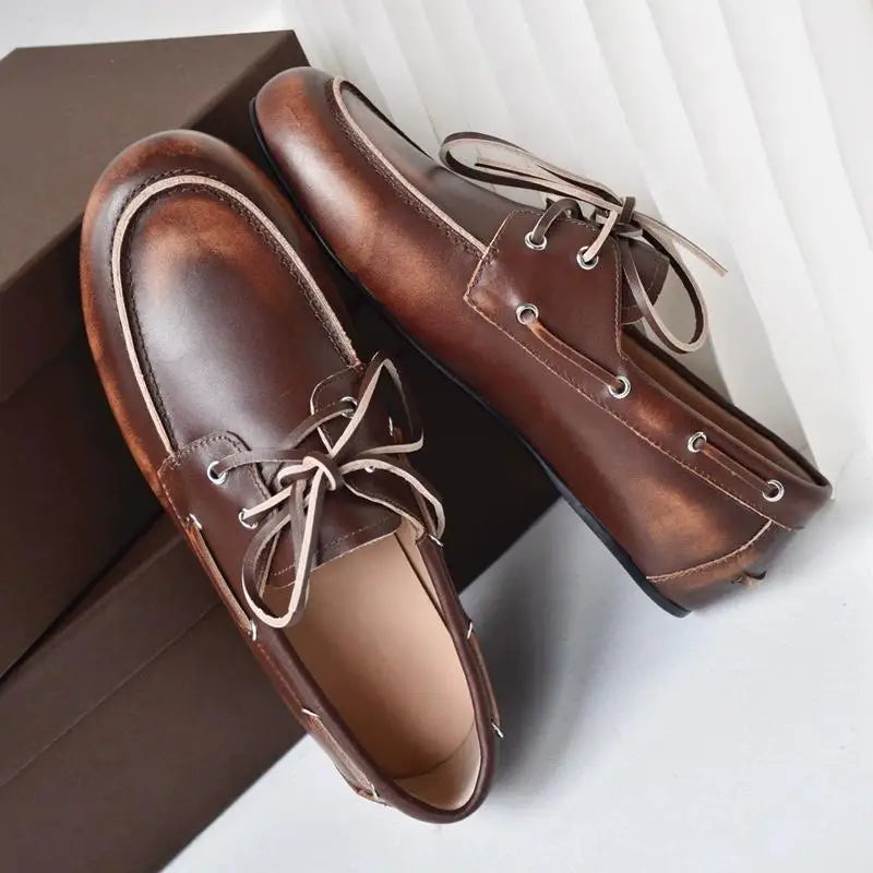 Women Flats Round Toe Butterfly-knot Strap Retro Elegant Slip On Daily Comfort Casual Loafers Flats