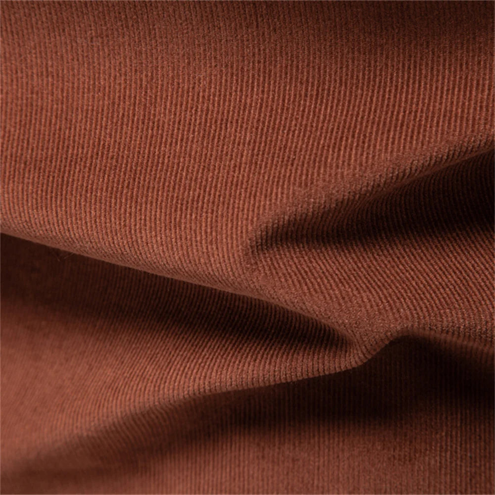 2025 Men's Corduroy 100% Cotton Solid Colour Autumn Winter Thickened Business Casual Long Sleeve Classic Male Shirt