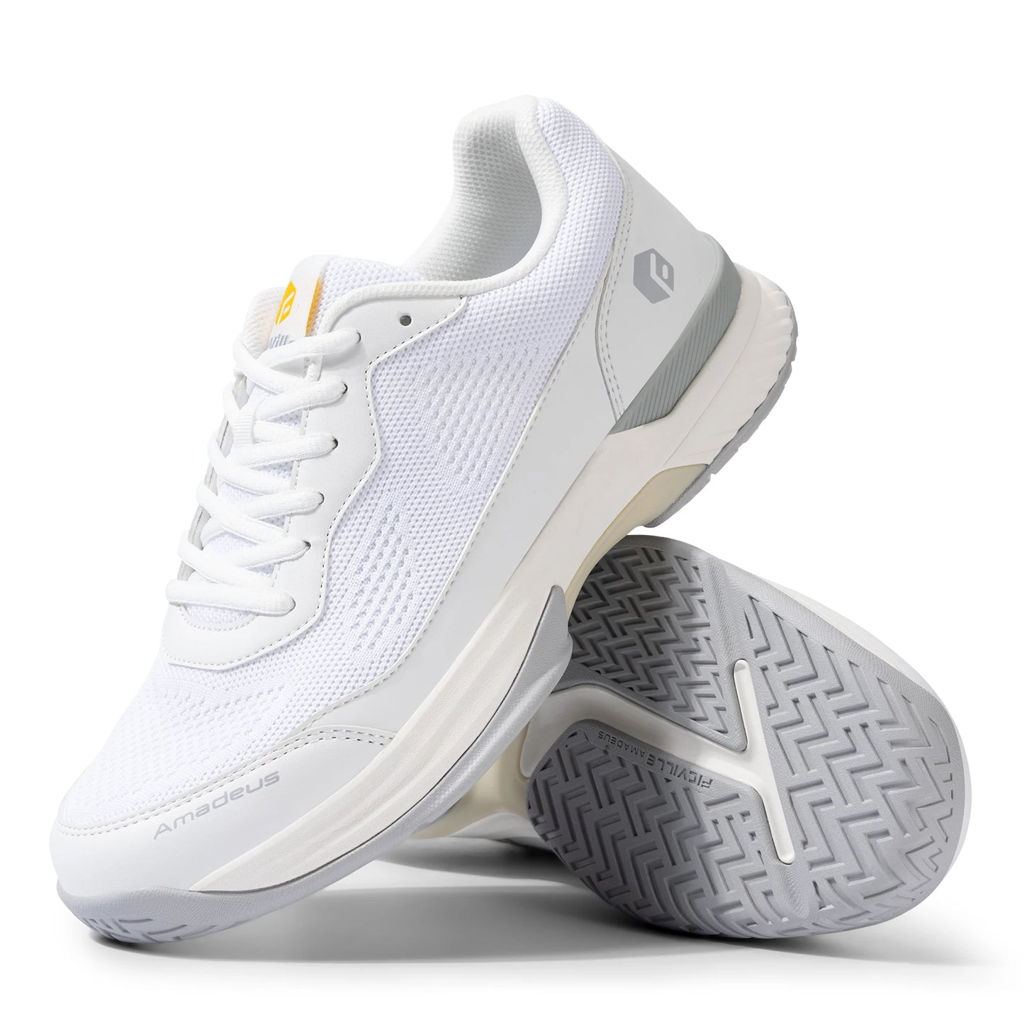 Women's Wide Fit Pickleball Shoes Tennis Court Shoes Athletic Shoe Court Squash Sneakers for Fat Feet Racquet Sports
