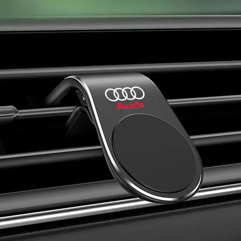 1Pcs Magnetic Car Phone Holder Metal Stand Accessories For Audi A6 C5 C6 C7 C8 A4 B5 B6 B7 B8 B9 S3 S4 S5 Q3 8U Q5 8R Q7 Q8 TT