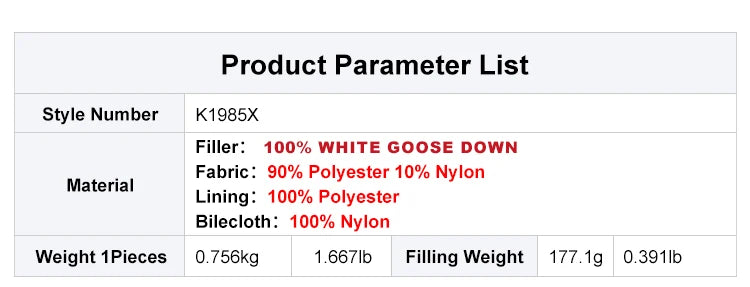 Women's High Quality Luxury Winter Puffer Jacket, White Goose Down Coats For Ladies