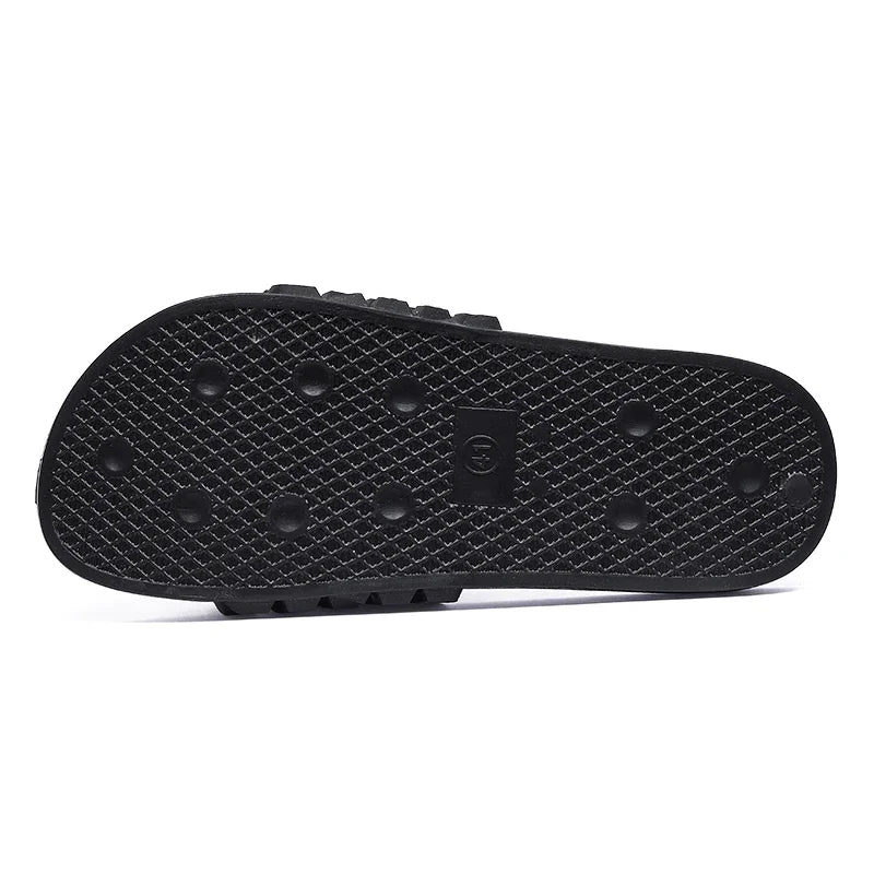 Luxury Men Personality Walking Slippers Over Size 37-48 Mens Leisure Indoor Sandals Outdoor Beach Water Slides Youth Slides