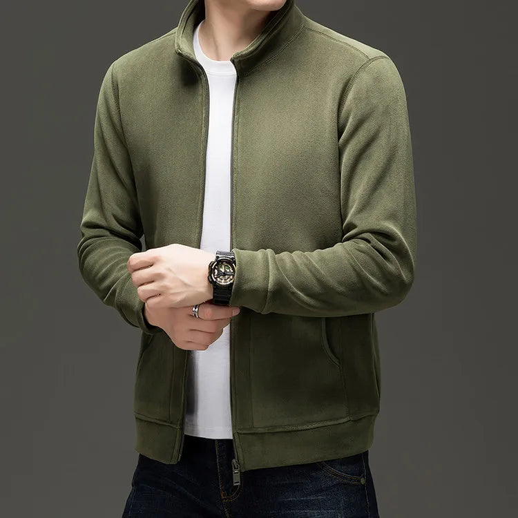 Men's Winter Premium Fleece Jacket - Soft & Warm Top-Ranked Male Essential Casual Top
