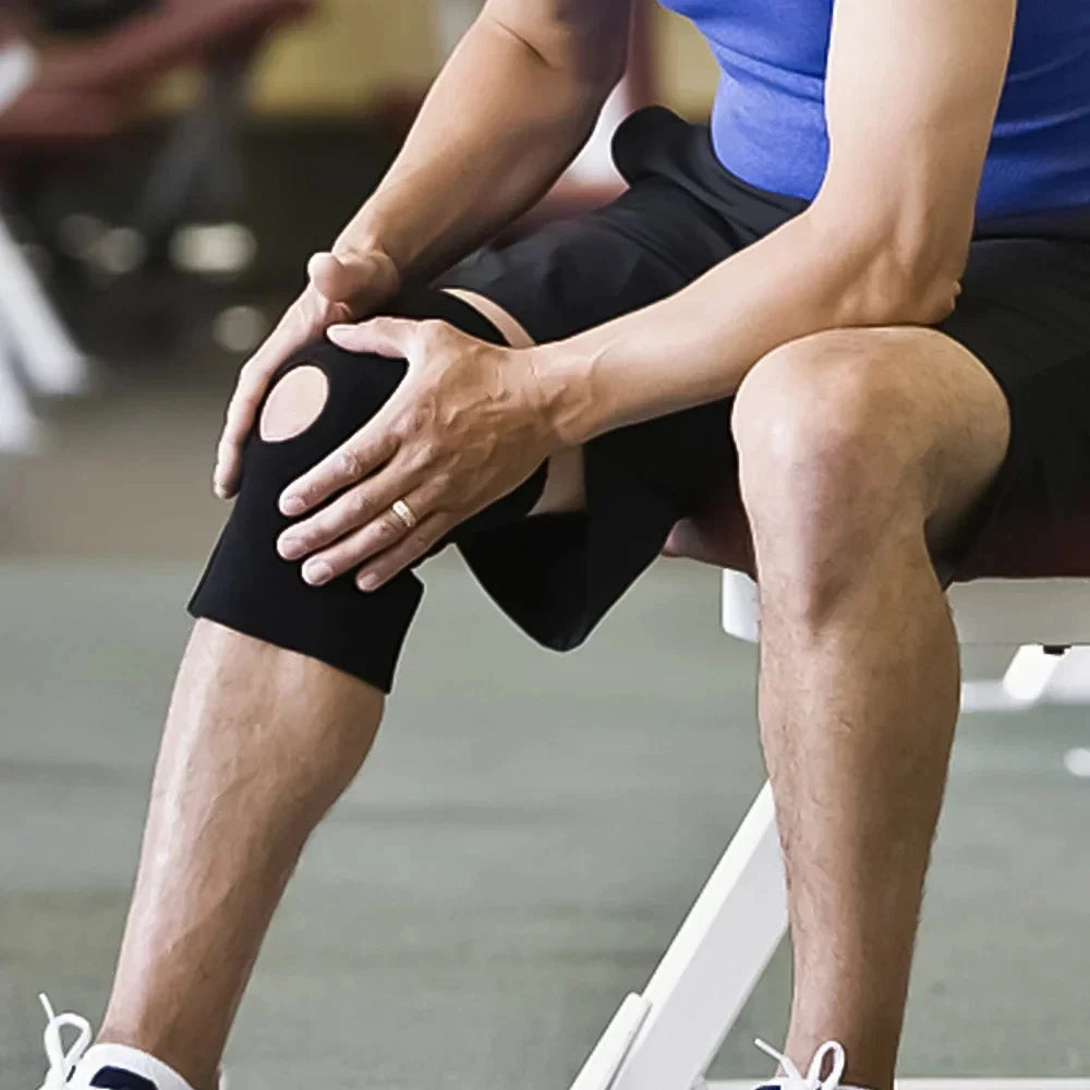 1 ST. Orthopedische Kniebeschermer Kniebrace Ondersteuning Gewrichtspijnverlichting Patellabeschermer Verstelbare Sport Kniebeschermer Meniscusband