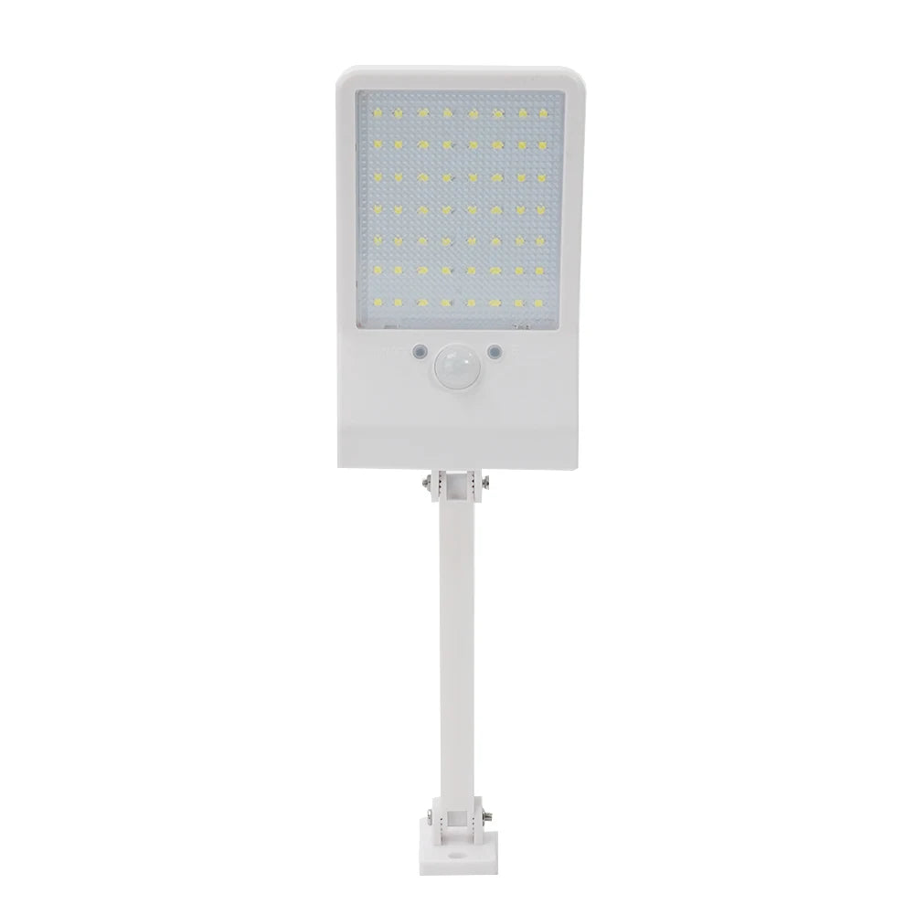 48 LED-straatverlichting op zonne-energie met PIR-bewegingssensor, tuinbeveiligingslamp, waterdichte wandlampen voor buiten