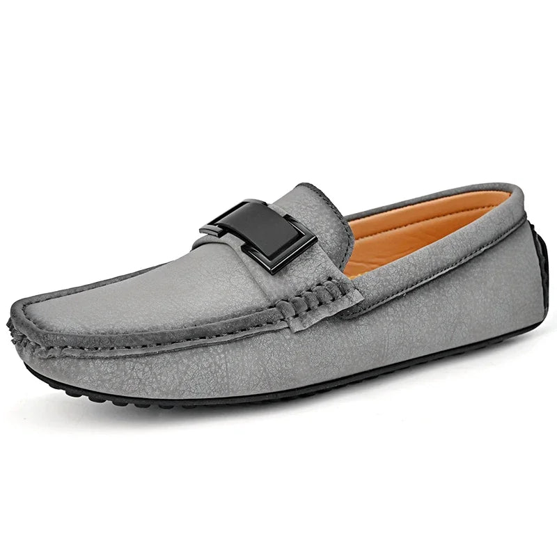New Large Size 47 48 49 Casual Loafers for Men Yellow Grey Mens Popular Moccasin Fashion Italian Youth Driver Driving Shoes