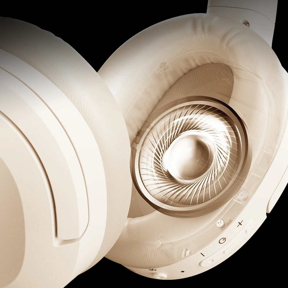 Edifier W820NB Plus Wireless Noise Cancelling Headphones 43dB ANC Hi-Res LDAC Codec 49hrs Playtime Over-Ear Bluetooth Headset