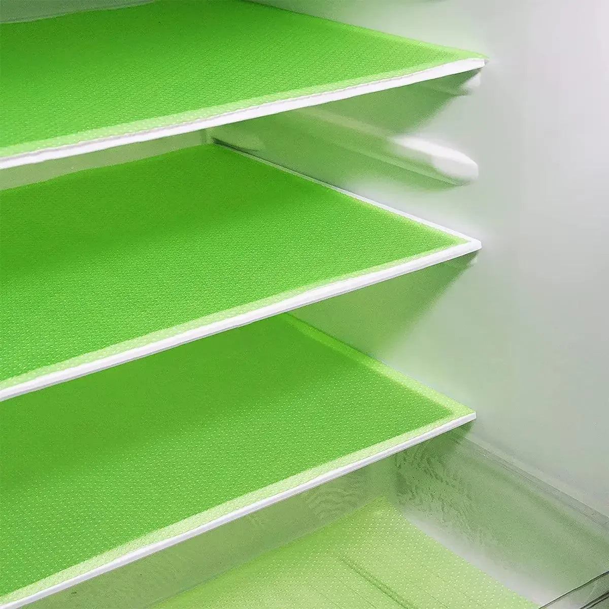 4 stuks EVA waterdichte koelkastmat, wasbaar, schimmelwerend keukenmatje, anti-olie kastlade placemat, warmte-isolerende koelkastmat