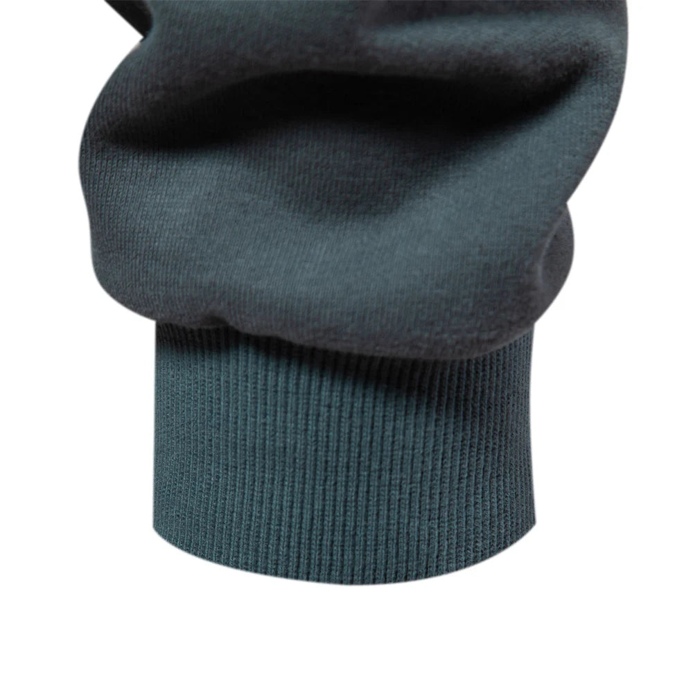 Men's Zipper Pocket Cotton Blend Sweatshirt For Casual Sport Pullover Men's Sweatshirts