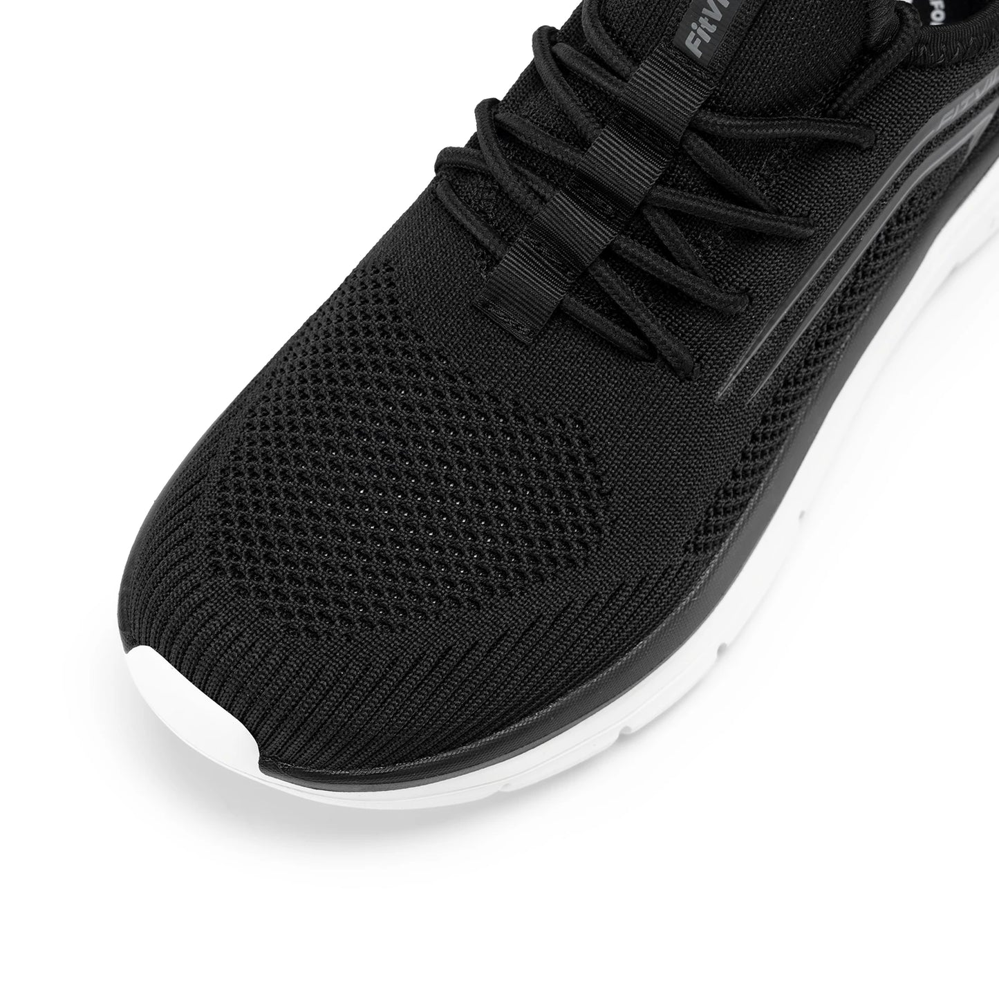 Thick Sole Running Shoes Men's Sneakers Shock Absorbing Rebound Lightweight For Swollen Feet Arch Support Wide Shoes