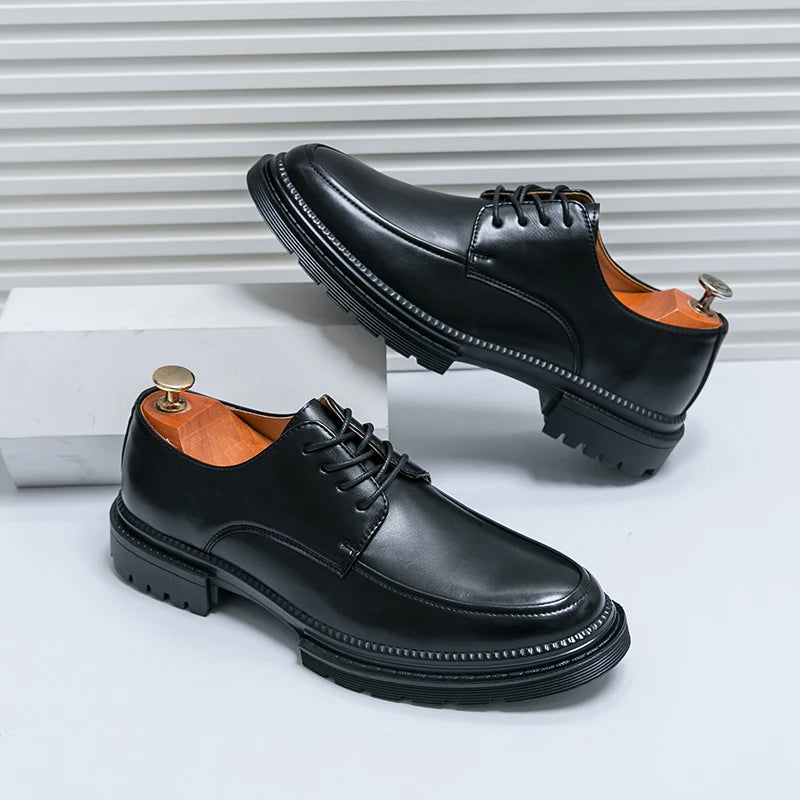 Volledig witte zakelijke formele schoenen voor heren, lente/herfst, comfortabele wandelschoenen voor heren, autoschoenen