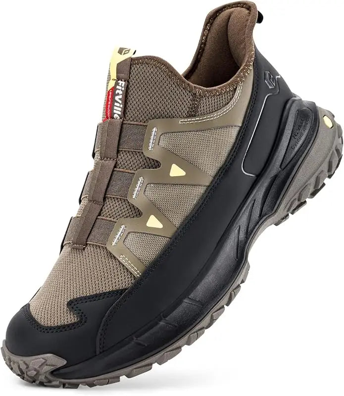 Men's Extra Wide Sneakers Slip-On Shoes Comfortable Running Shoe Non-Slip Hiking With Arch Support For Swollen Feet