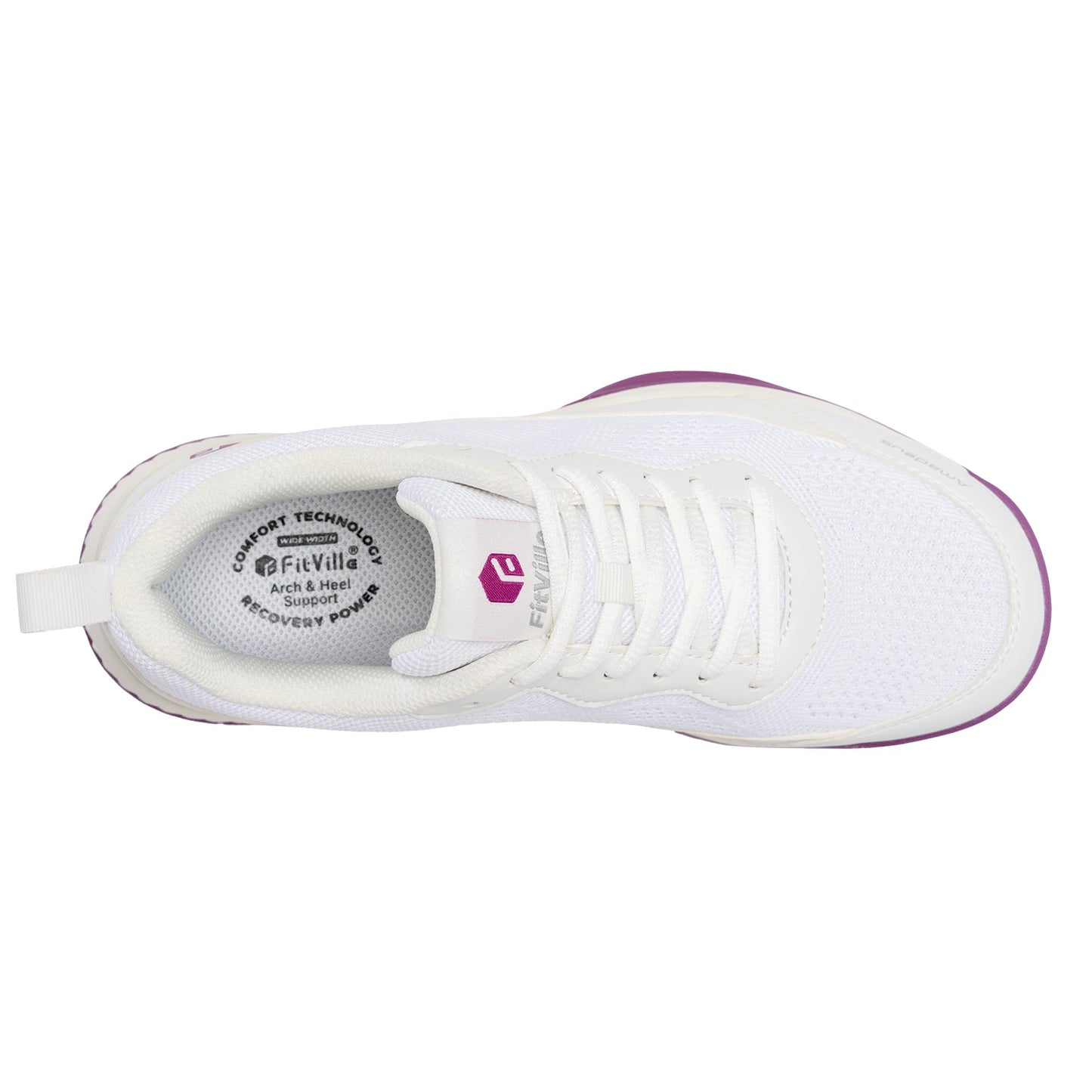 Women's Wide Fit Pickleball Shoes Tennis Court Shoes Athletic Shoe Court Squash Sneakers for Fat Feet Racquet Sports
