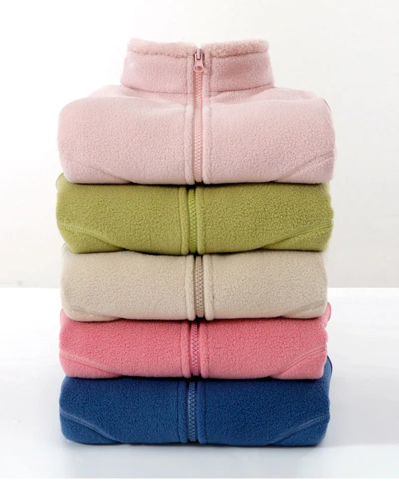 Boys' Winter Warm Vest Solid Colour Big Pocket Waistcoat Zipper Korean Kids Loose Sleeveless Jacket For Children 4-12T