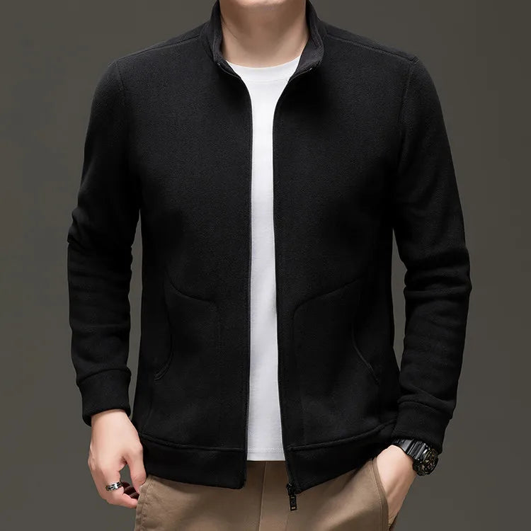 Men's Winter Premium Fleece Jacket - Soft & Warm Top-Ranked Male Essential Casual Top