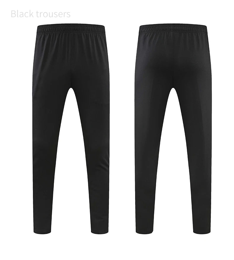 2024 Nieuwe sporttrainingssets Fitnesskleding Pak Heren Lange mouwen Hardloopkleding Shorts Trainingspak Gym