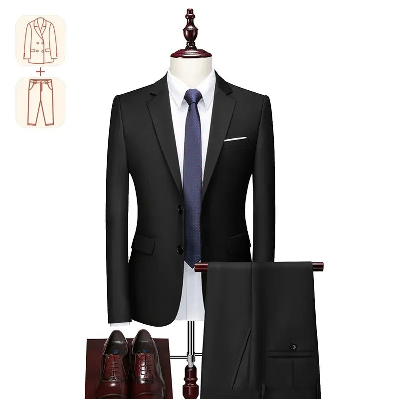 Men's Groom Wedding Blazer Suit and Pants, Tailored to Perfection For Big and Tall Men & Inclusive of Plus Size - Upto 16XL & Fits 200kg, 440lbs