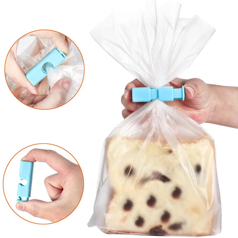 3/6/9 stuks Multifunctionele sluitclip Snack sluitclip Plastic zak Broodversheidsclip ABS-veer