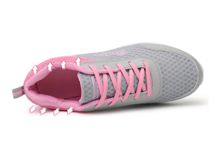 Women's Sneakers 2025 New Fashion Platform Shoes Women Trainers Casual Sneaker Woman Lace Up Womens Sneakers Tenis Feminino