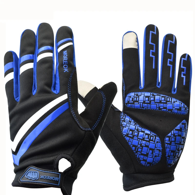 Winter Full Finger Cycling Gloves Warm Fleece Bicycle Road Mountain Bike MTB Sports Touch Screen Gel Gloves for Women Men