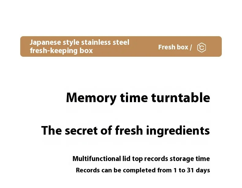 304 SS luchtdichte lekvrije containers, BPA-vrij - koelkast/vriezer/magnetronbestendig, stapelbaar - Home/Keuken Lunchbox Fruit/Maaltijden