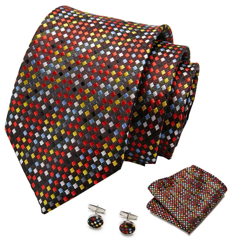 Best-Seller Tie Custom Logo Tie High Quality Business Formal Woven Jacquard Pattern Tie For Men's Accessories