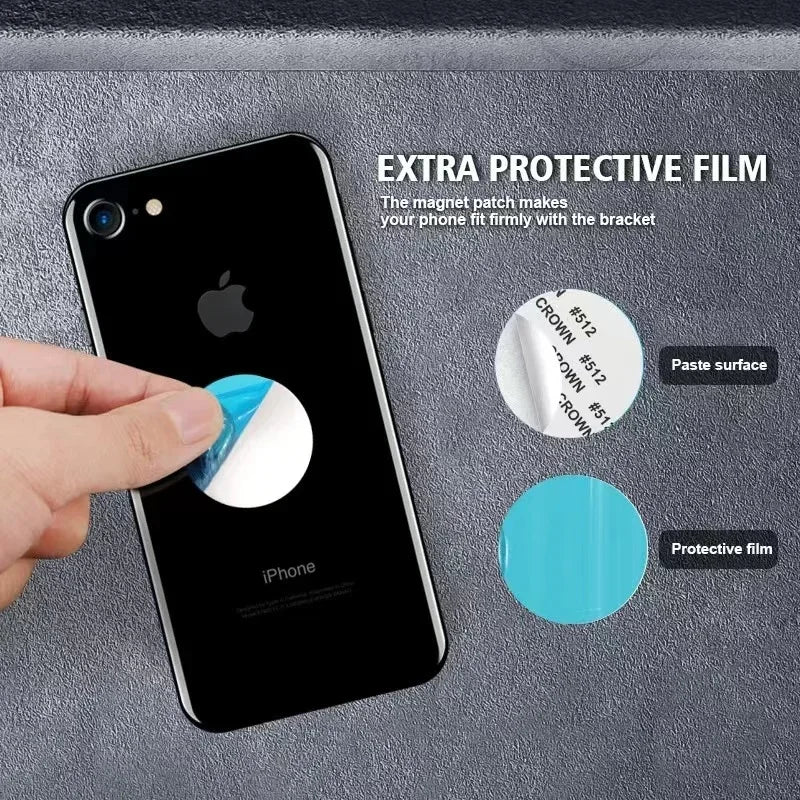 1Pcs Magnetic Car Phone Holder Metal Stand Accessories For Audi A6 C5 C6 C7 C8 A4 B5 B6 B7 B8 B9 S3 S4 S5 Q3 8U Q5 8R Q7 Q8 TT
