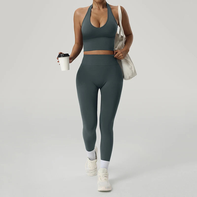 Seamless Sports Bra Women Impact Strappy Gym Top Yoga Activewear Woman Tank Tops Fitness Workout Clothing Gym Sportswear