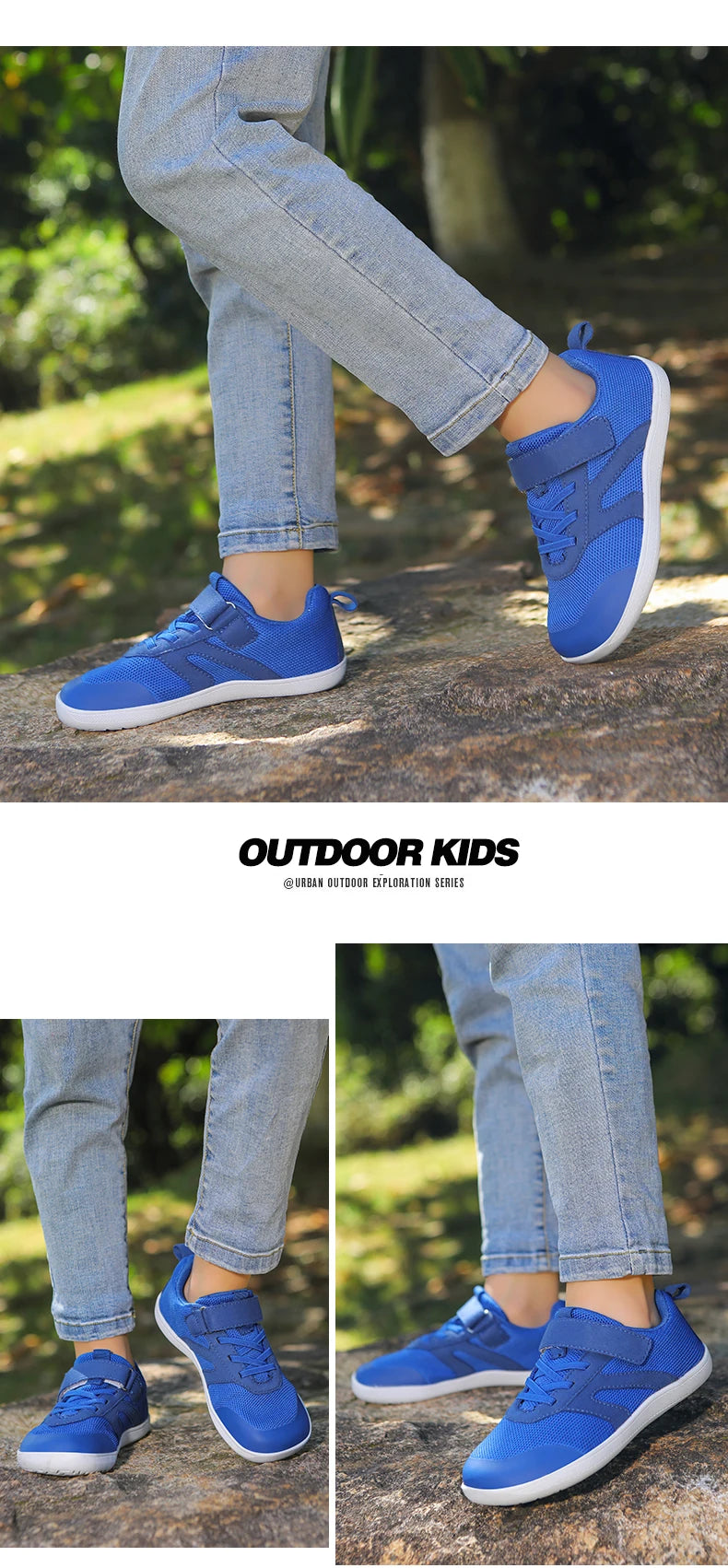 Breathable Children's Sports Shoes for Boys & Girls with Wide Feet - Lightweight for Running and Walking and Non-slip