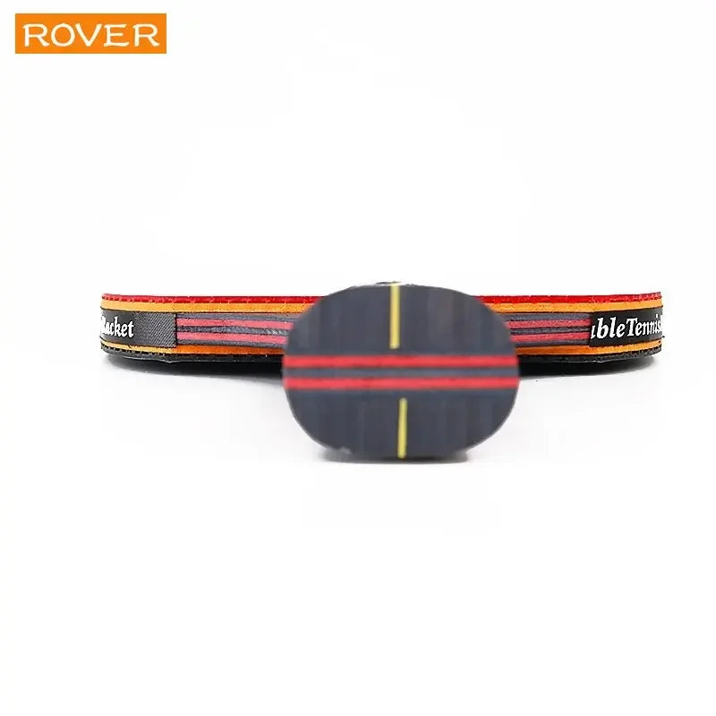 5/6 Star Tafeltennisracket 2PCS Professionele Ping Pong Racket Set Pimples-in Rubber Hoge Kwaliteit Blade Bat Paddle met Tas