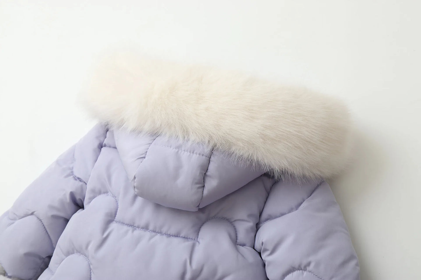 Winter Baby Rompers Fur Lining Boys Jumpsuits Warm Fleece Padded Toddler Snowsuit Infant Outfit