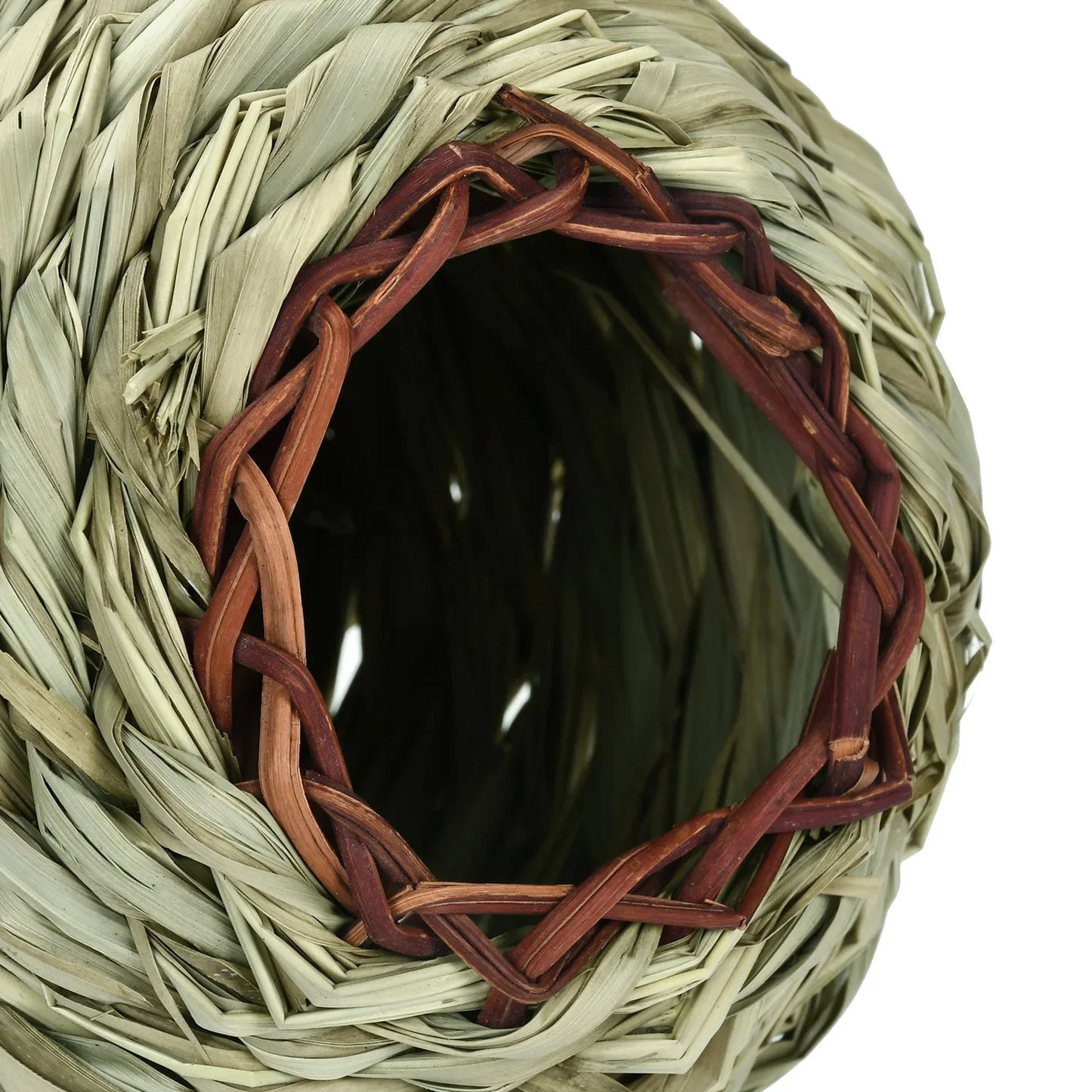 Spherical Bird Nest House Handmade Weaving Bird House Gardening Decoration Bird Nest