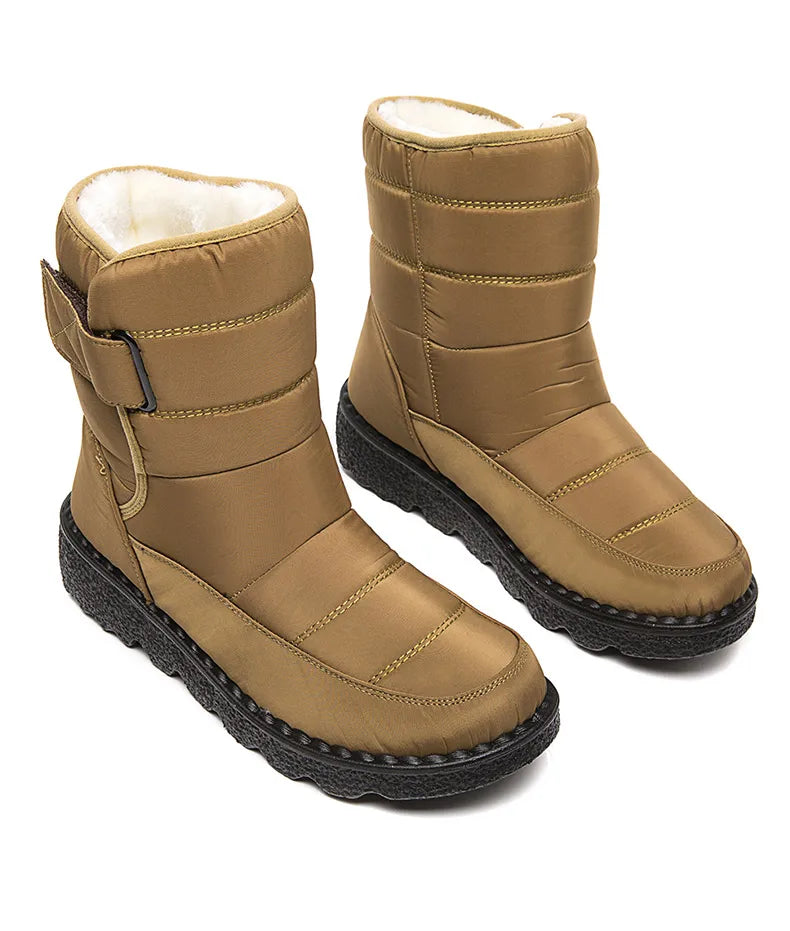 Boots Women Snow Casual Shoes Woman Waterproof Boots For Women Keep Warm Women's Boots Plush New Botas Mujer Winter Shoes