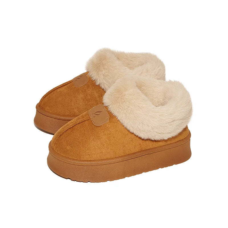 Kids' Casual Shoes Snow Boots Ankle Boots PU Leather Solid Colour Winter Shoes Anti-Slip Warm Shoes For Girls Size 36-45