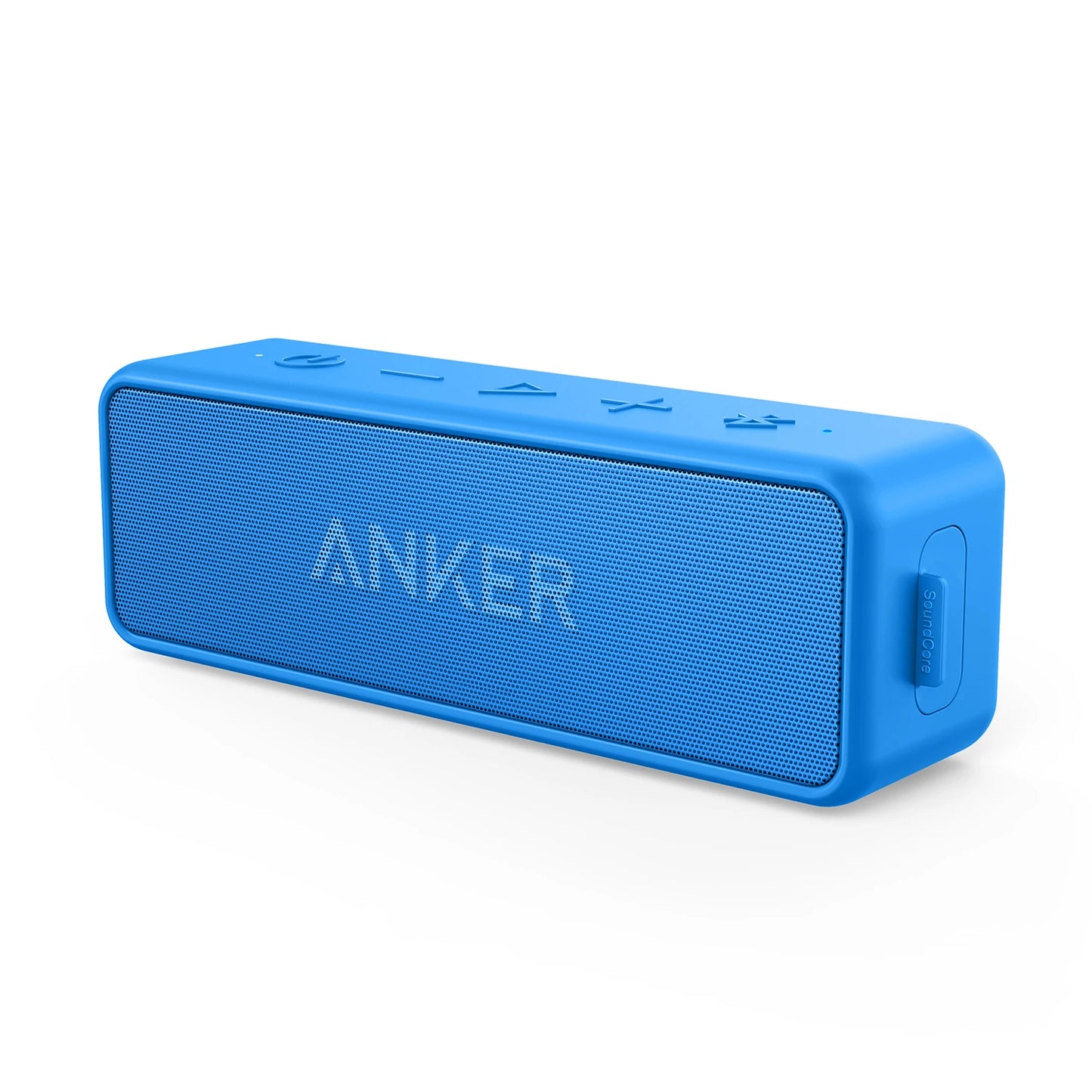 Anker Soundcore 2 draagbare draadloze Bluetooth-luidspreker, betere bas, 24 uur afspeeltijd, 20 meter Bluetooth-bereik, IPX7-waterbestendigheid
