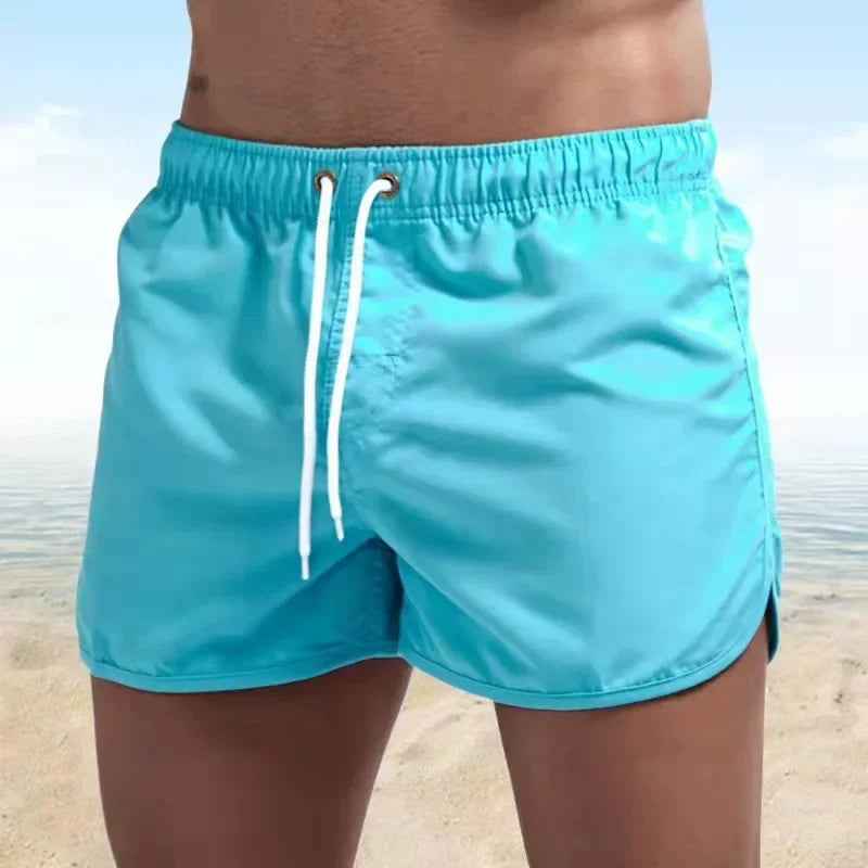 New Fashion Mens Running Shorts Gym Wear Fitness Workout Shorts Men Sport Short Pants Tennis Basketball Soccer Training Shorts