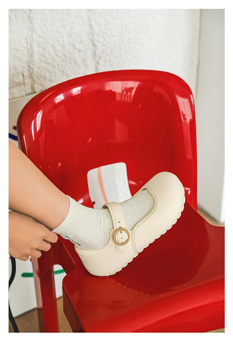 Stylish Mary Jane Kids Shoes Non Slip Comfortable Lightweight Sneakers for School Sports Outdoor Play and Daily Walking
