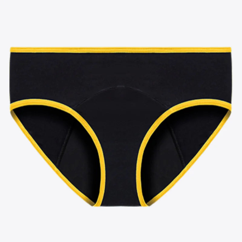Cotton Women's Underwear Panties High Waist Briefs Solid Color Breathable Underpants Seamless Soft Lingerie Girls Fashion Briefs
